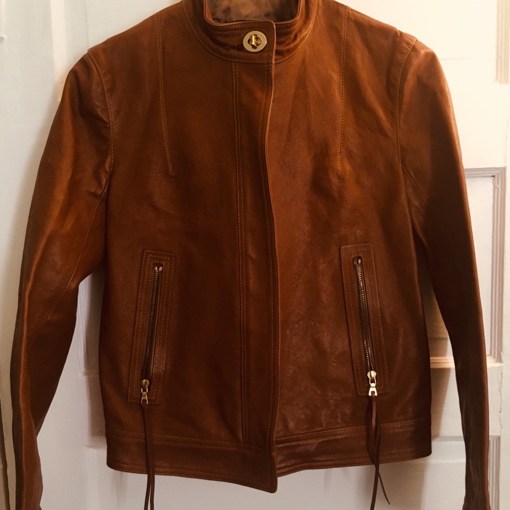 Coach Leather Jacket